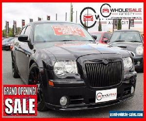 2009 Chrysler 300C SRT-8 Sedan 4dr Spts Auto 5sp 6.1i [MY08] Black Automatic A